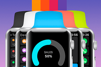 Gro CRM Apple-exclusive customer relationship management platform showcasing elegant iOS-native interface design by Justin Bartak