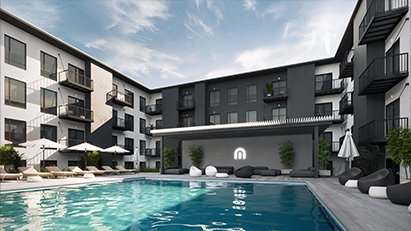 Norhart interior design philosophy showcasing sophisticated material palette and functional elegance in residential development design strategy